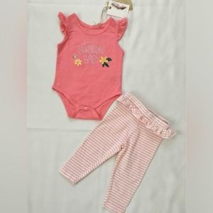 Jessica Simpson Baby Girl 2 pc Set New